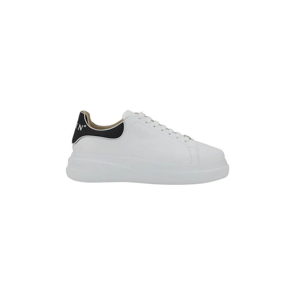 Philipp Plein Leather Sneakers PH-PADSUSC0599PLE005N01-EU40/US7