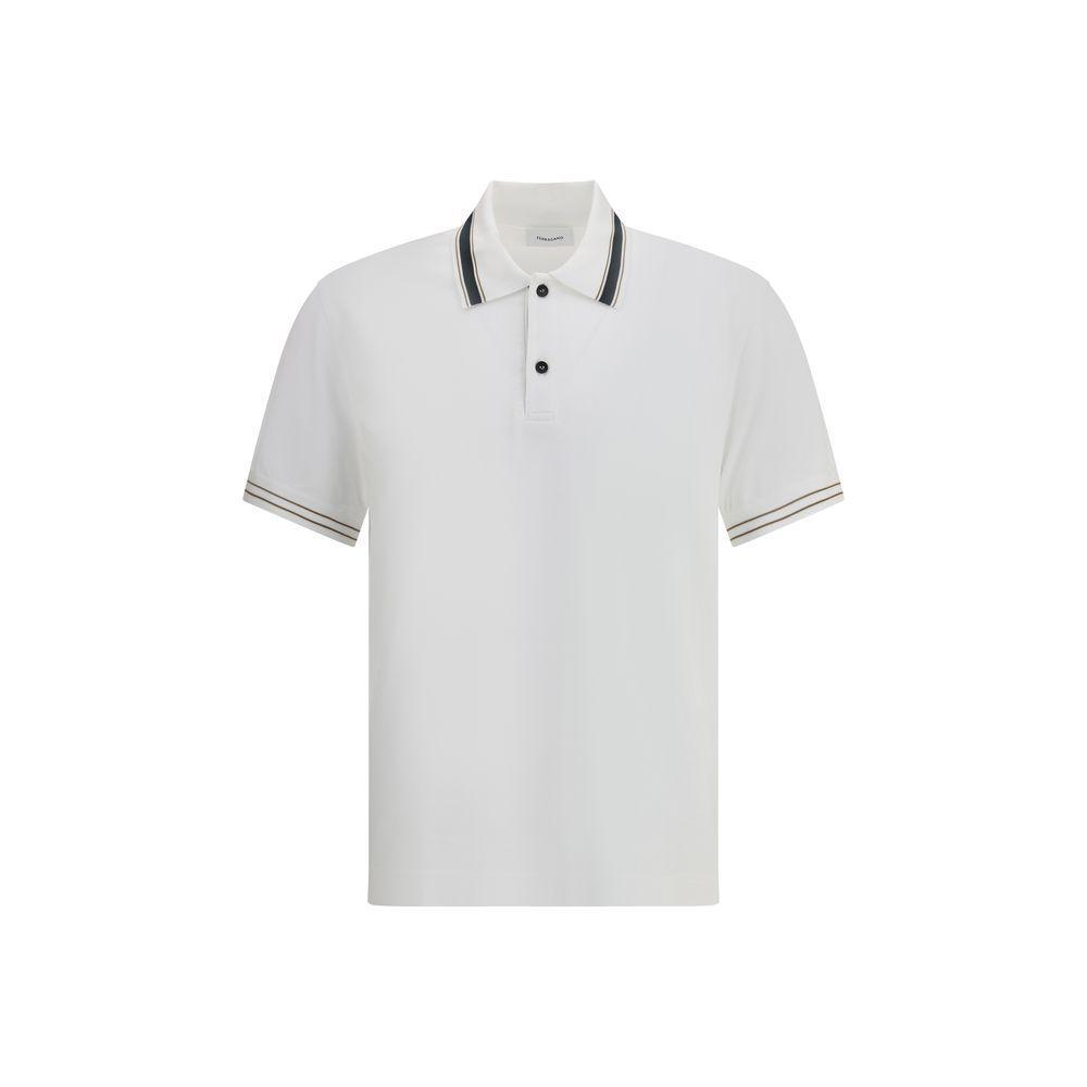Ferragamo Logoed Polo Shirt FE-786175002-XL