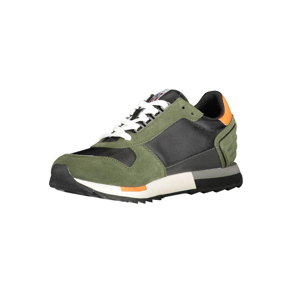 Napapijri Green Polyester Sneaker NA-15030-EU43/US10