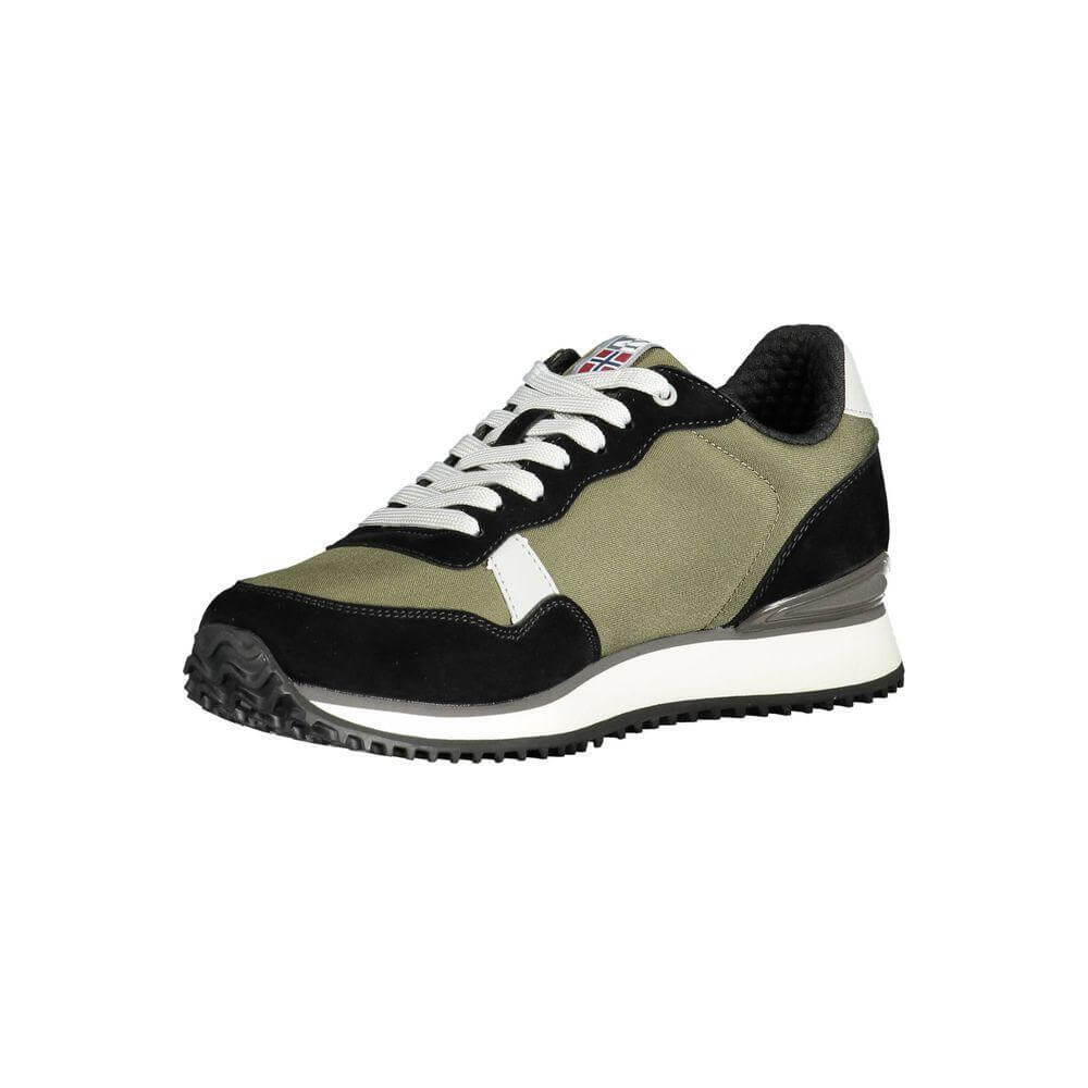 Napapijri Green Polyester Sneaker NA-15034-EU42/US9