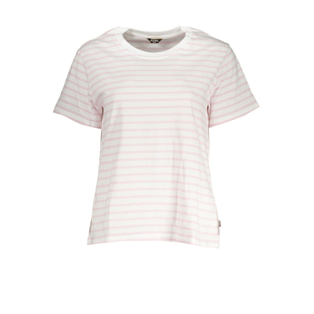 K-WAY White Cotton Tops & T-Shirt KW-28674-L