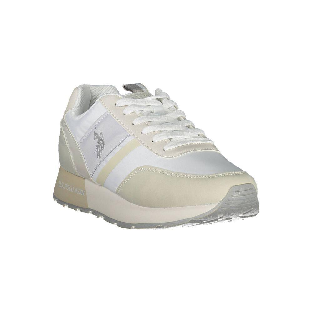 U.S. POLO ASSN. White Nylon Sneaker US-20549-EU37/US7