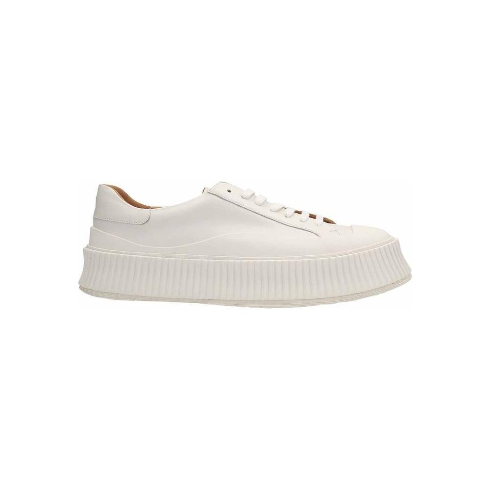 Jil Sander Maxi Sole Leather Sneakers JI-8783058338004-EU44/US11