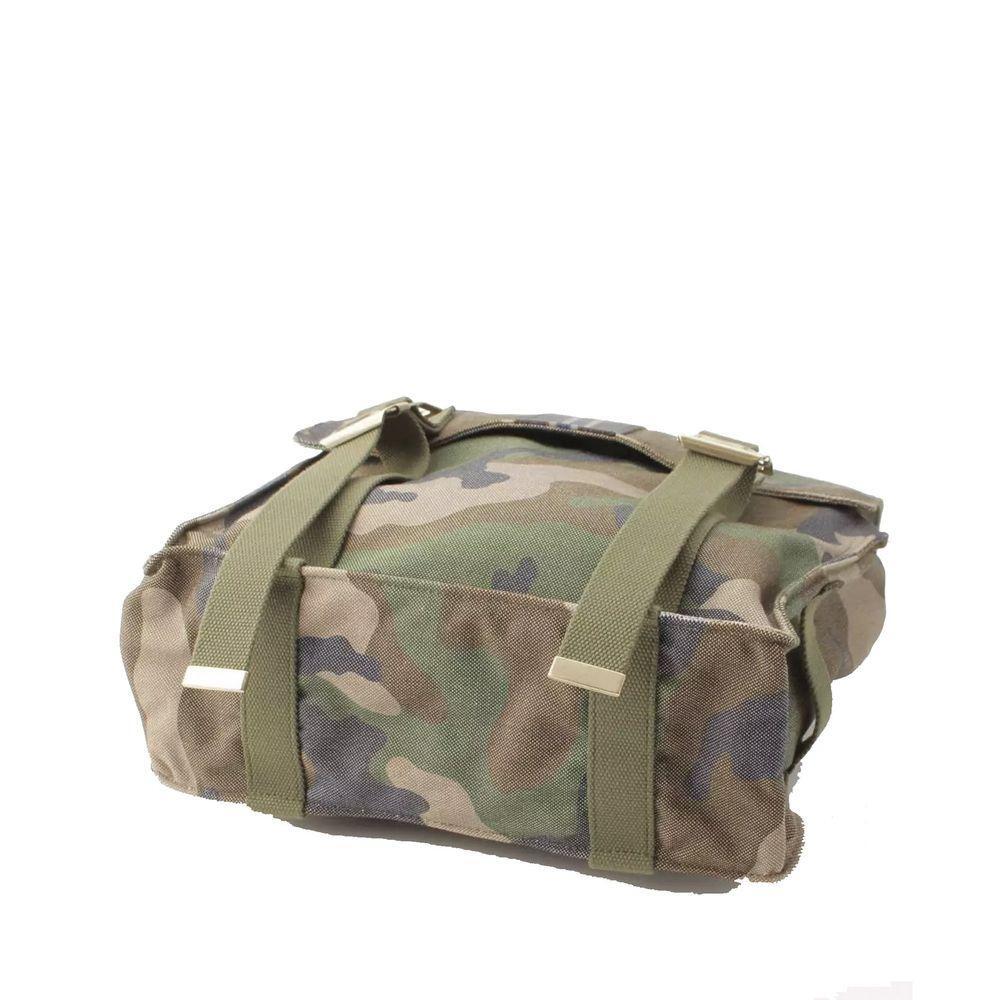 Valentino Military Canvas Backpack VA-8736612253908