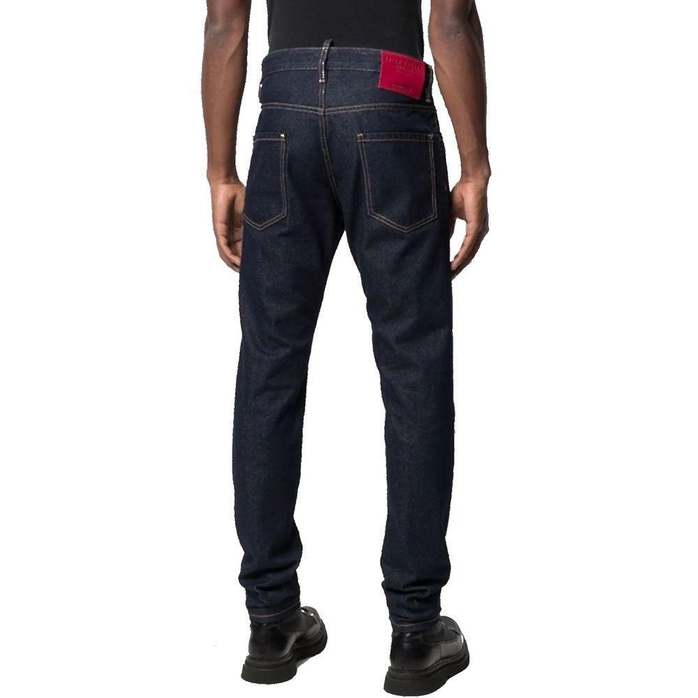 Dsquared² Cotton Denim Jeans DS-8735442436308-44