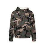 Valentino Camouflage Pattern Hoodie Sweatshirt VA-8736593477844-M