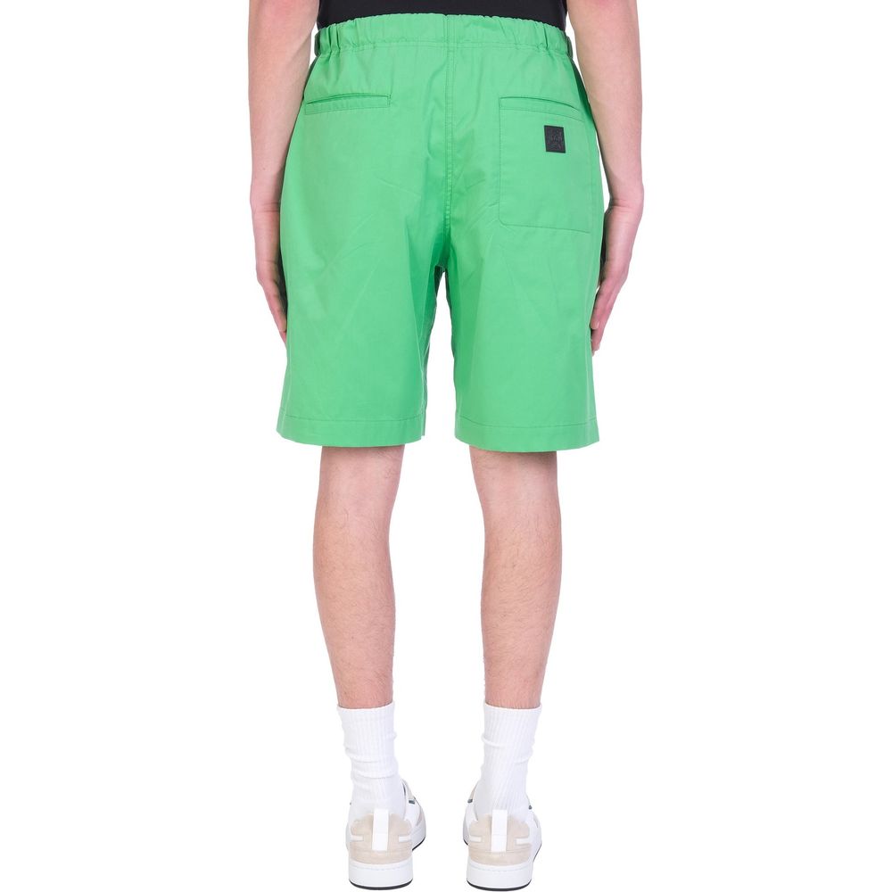 Kenzo Green Cotton Shorts