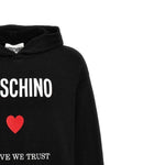 Moschino Couture In Love We Trust Hooded Sweatshirt MO-8735532417236-IT50 | L