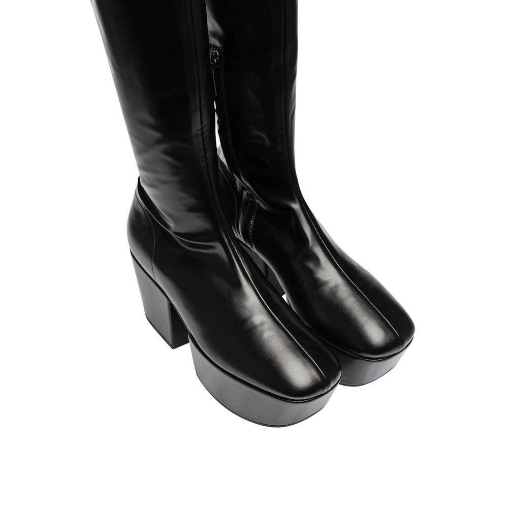 Prada Leather Platform Boots PR-8736550191316-EU36/US6