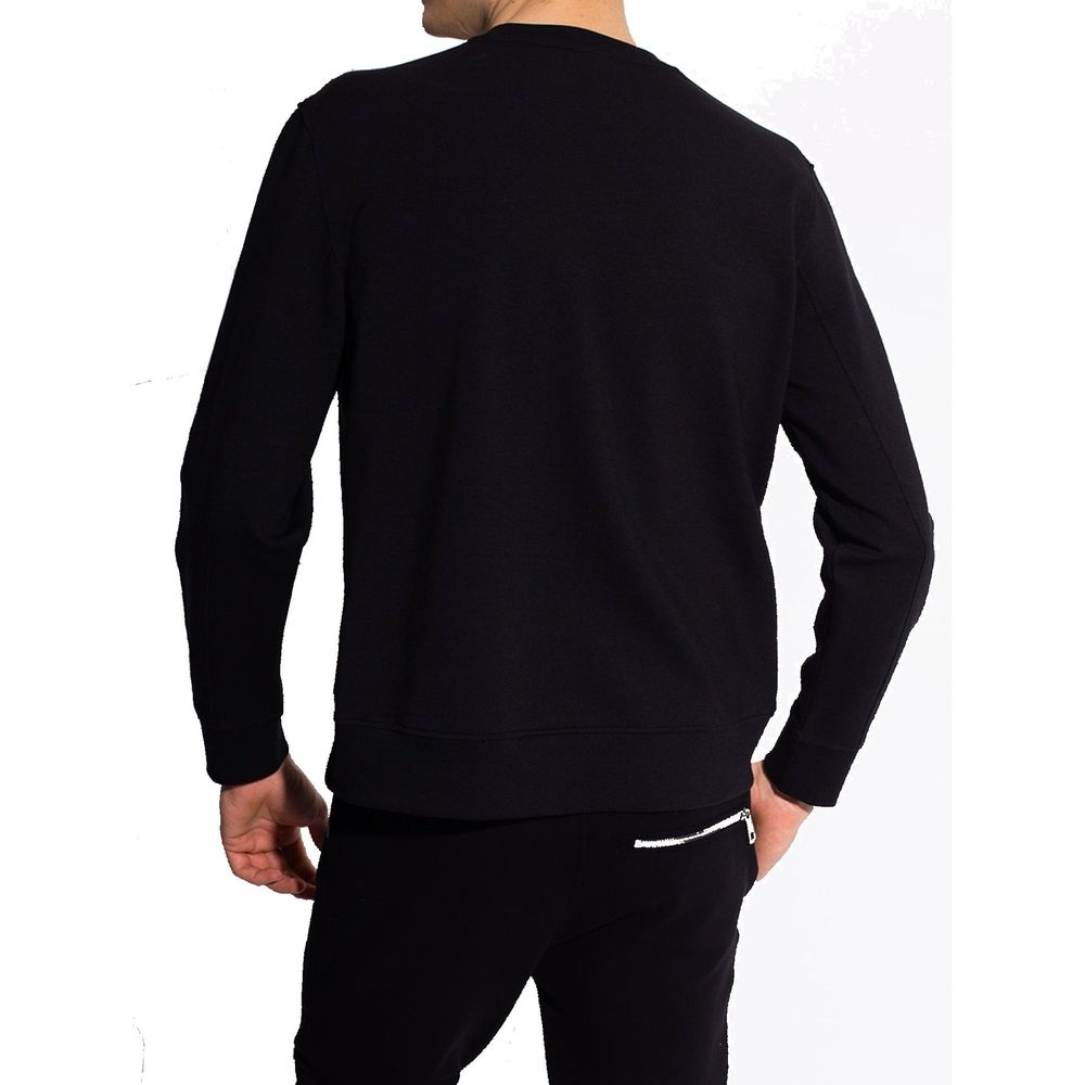 Neil Barrett Black Cotton Sweatshirt