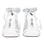 The Attico White Leather Stiletto Heels Sandals TH-8547287466249-EU36/US6