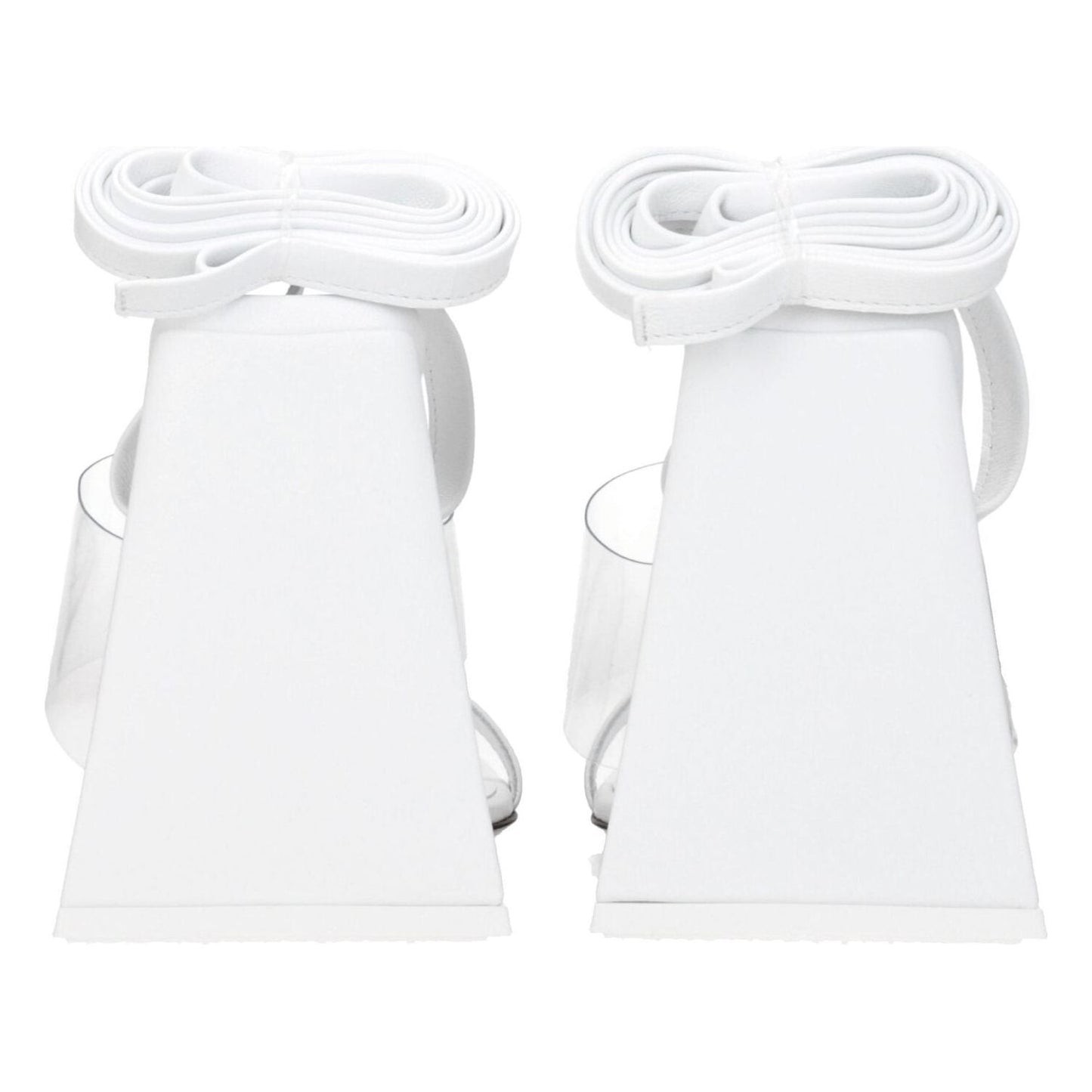 The Attico White Leather Stiletto Heels Sandals TH-8547287466249-EU36/US6