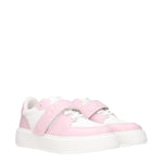 Ganni Pink Leather Low Tops GA-8547287859465-EU39/US9