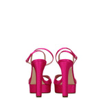Casadei Pink Satin Platforms CA-8547364503817-EU36/US6