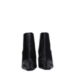 Casadei Black Leather Ankle Boots CA-8547443441929-EU36/US6