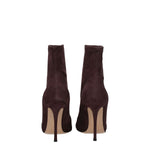 Casadei Brown Leather Ankle Boots CA-8547443638537-EU36/US6