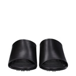 Givenchy Black Leather Stiletto Heels Sandals GI-8616493941001-EU37.5/US7.5