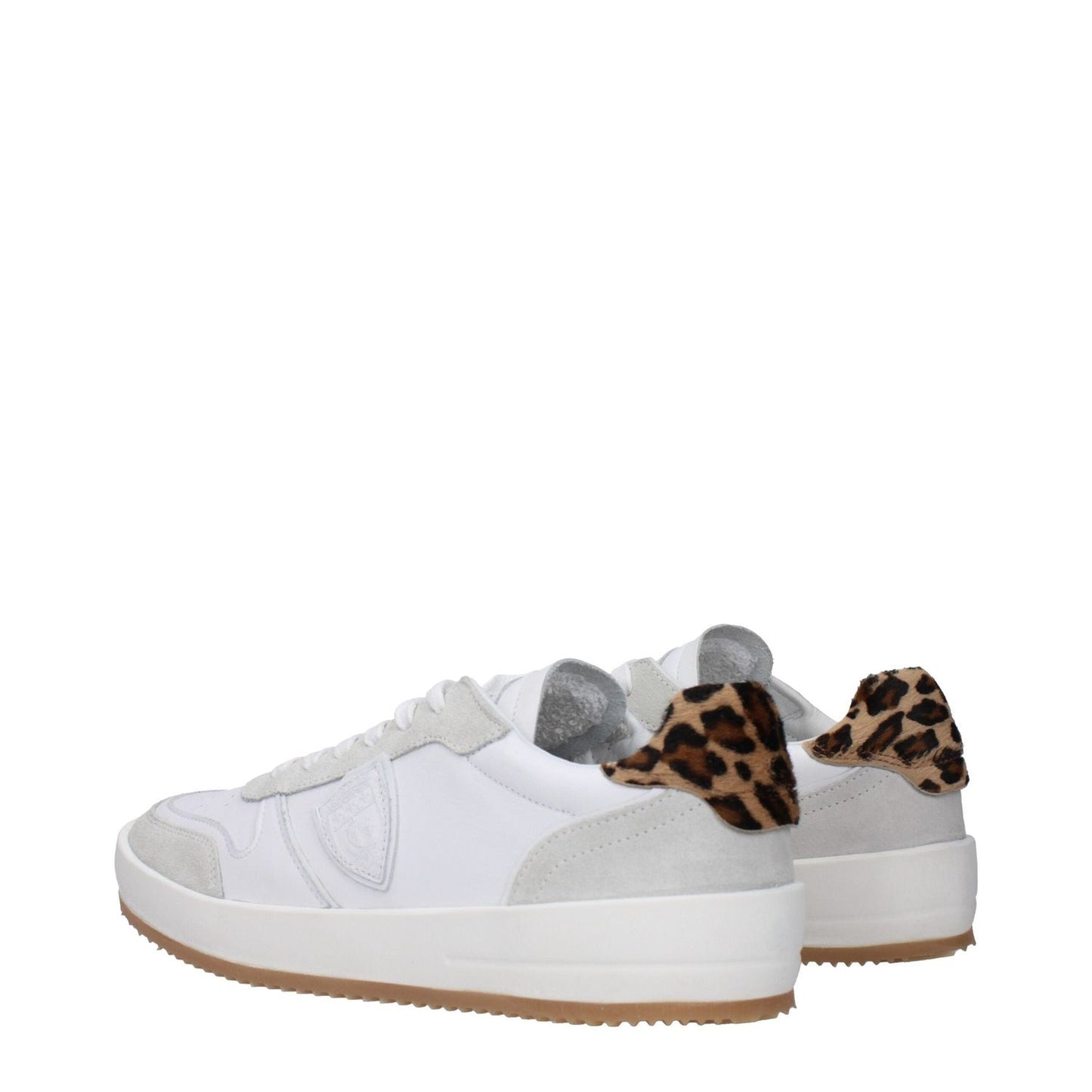 Philippe Model White Leather Low Tops PH-15068736946441-EU40/US10