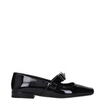 Versace Black Leather Ballet Flats VE-15161649660169-EU41/US11