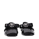 Versace Black Leather Ballet Flats VE-15161649660169-EU41/US11
