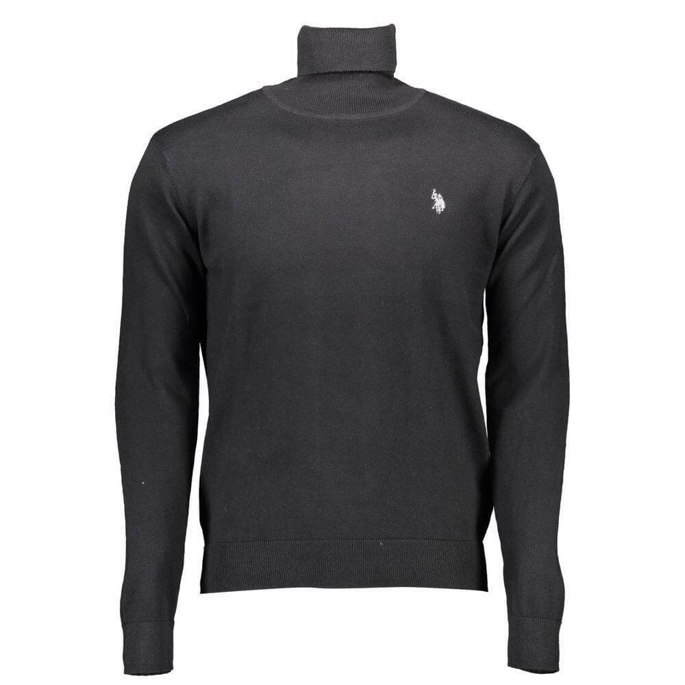 U.S. POLO ASSN. Black Cotton Sweater