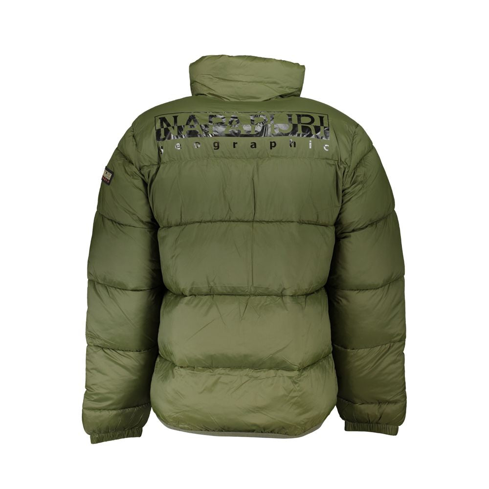 Napapijri Green Polyamide Jacket NA-25094-S