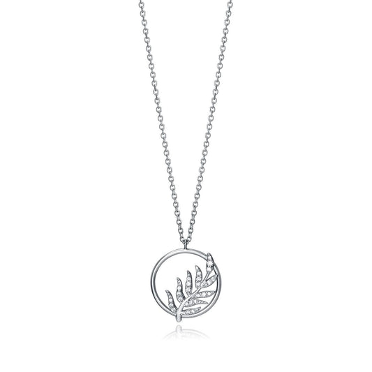 Elegant necklace for women, VICEROY JEWELS Mod. 85022C000-38, crafted in Silver 925°, quartz movement, in an official box.