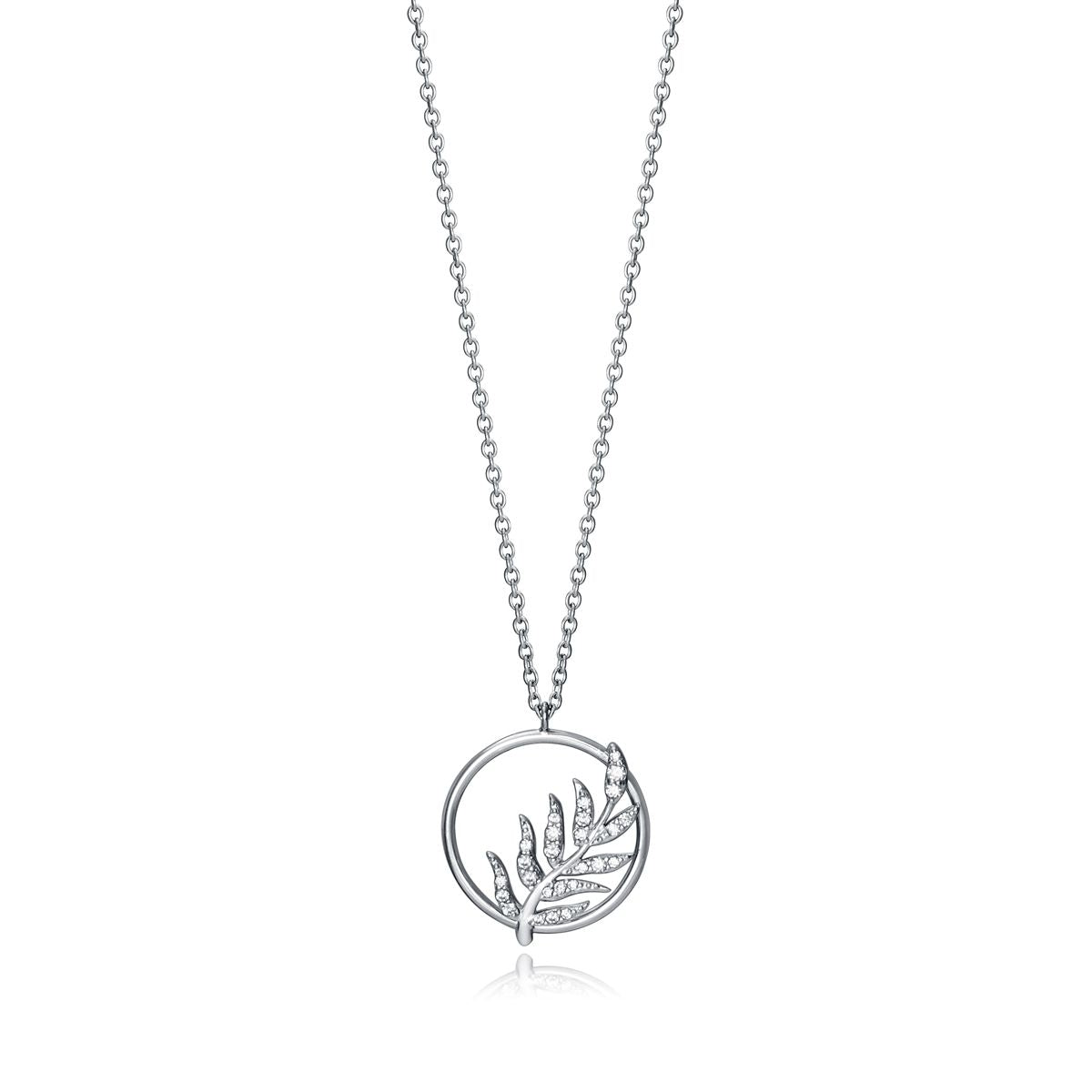 Elegant necklace for women, VICEROY JEWELS Mod. 85022C000-38, crafted in Silver 925°, quartz movement, in an official box.