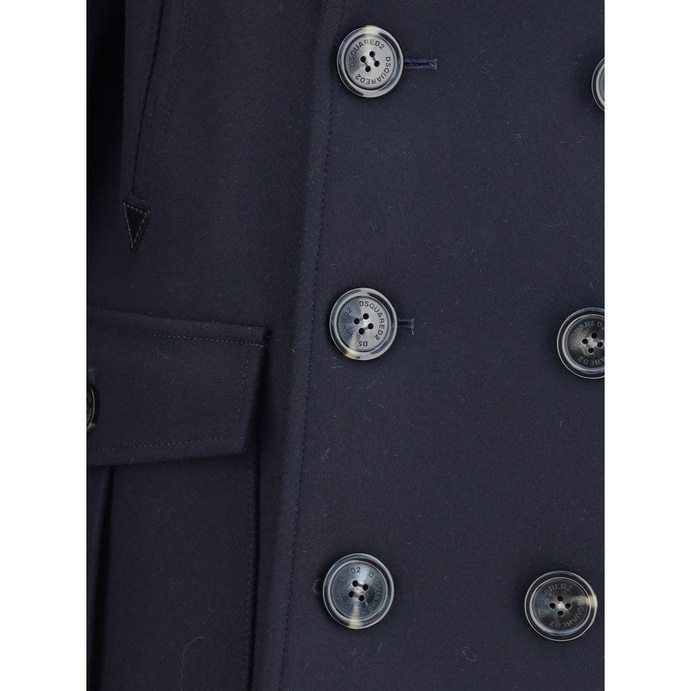 Dsquared² Wool caban Coat DS-S74AA0323S53003524-IT48 | M