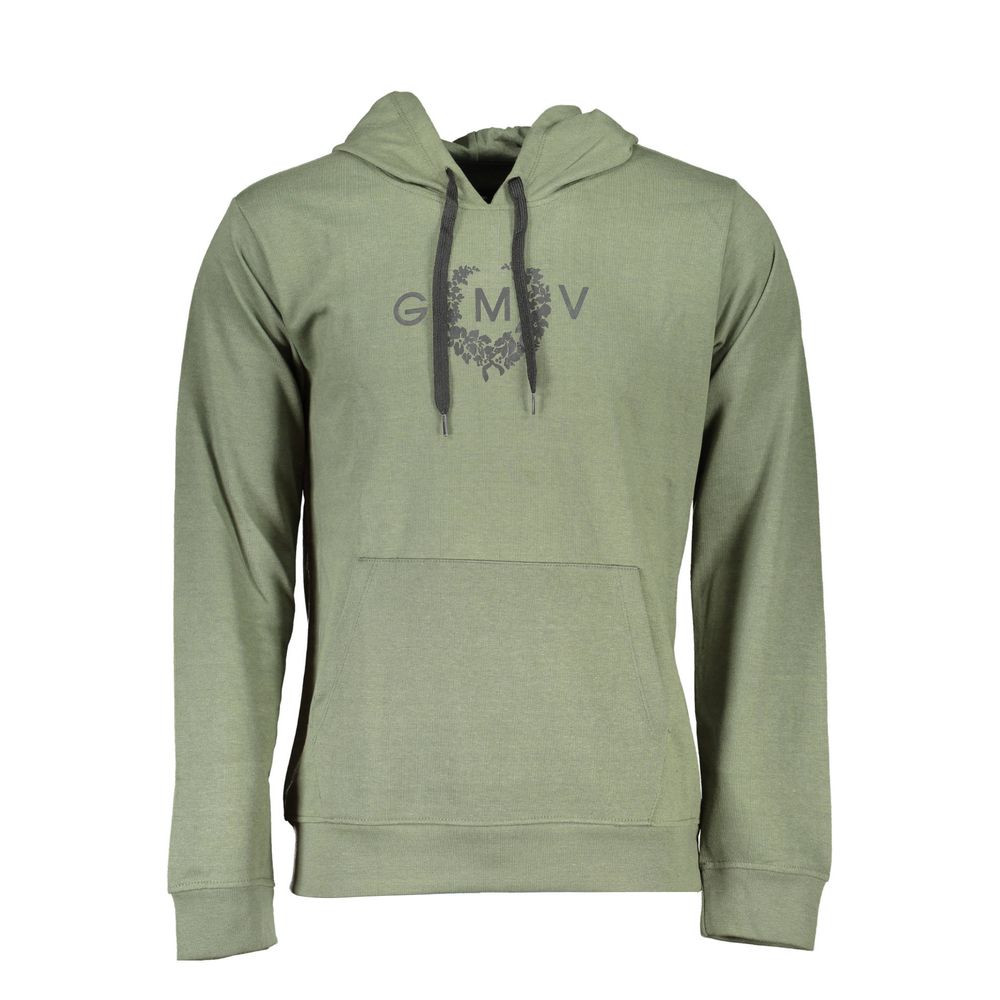 Gianmarco Venturi Green Cotton Sweatshirt