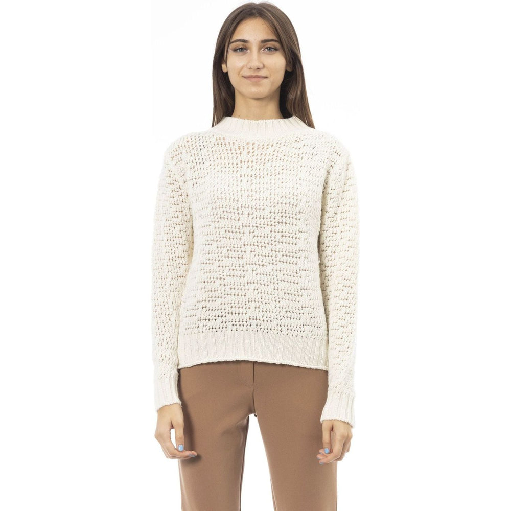Alpha Studio Sweaters AD8560C_5073LATTE:401200