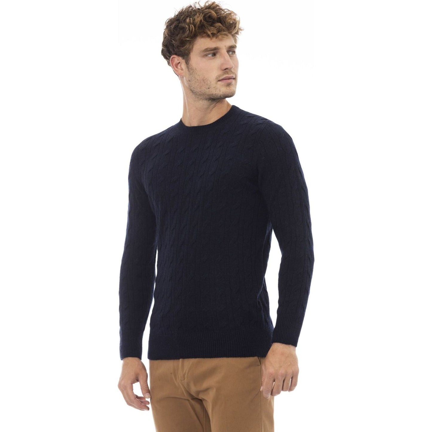 Alpha Studio Sweaters AU030C_9002NAVY:401369