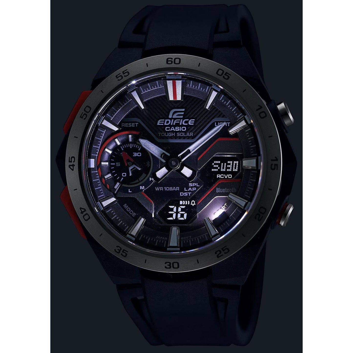 CASIO EDIFICE Mod. WINDFLOW - F1 Chronograph. Tough Solar. WATCHES