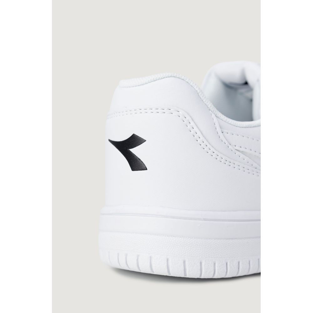 Diadora White Artificial Leather Low Top Sneakers Diadora