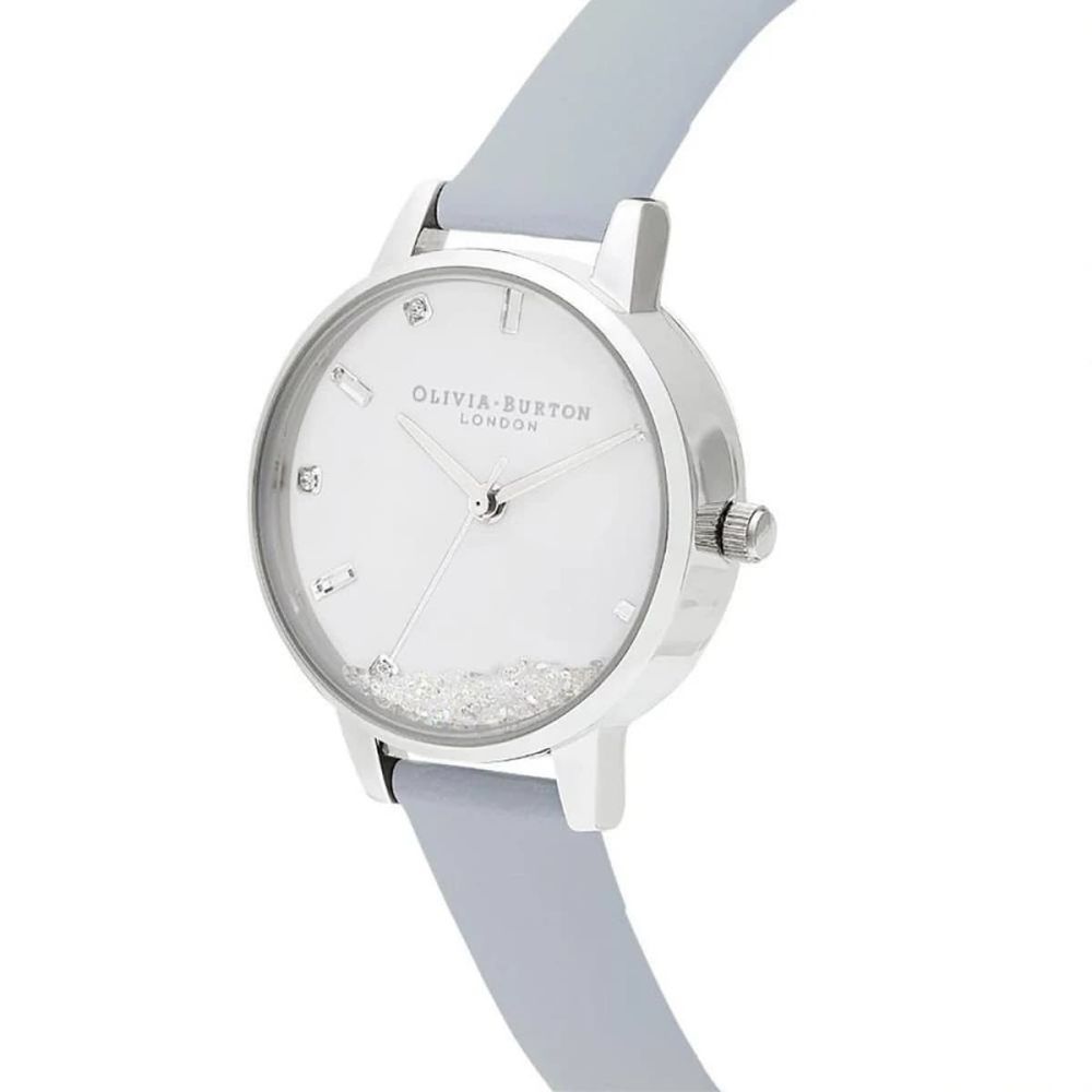 Olivia Burton Blue Artificial Leather Dress Watch Olivia Burton