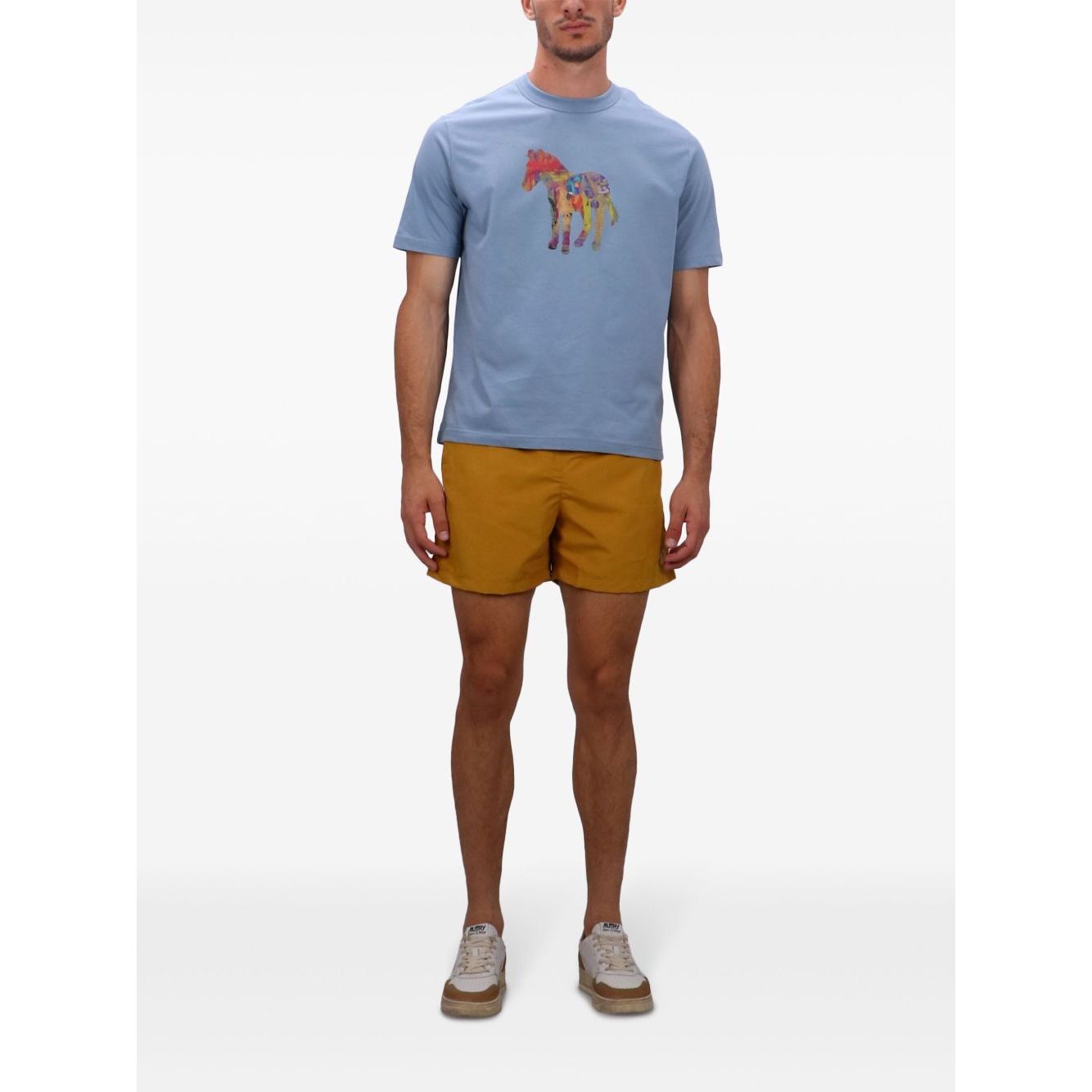PS By Paul Smith T-shirts and Polos Clear Blue Topwear