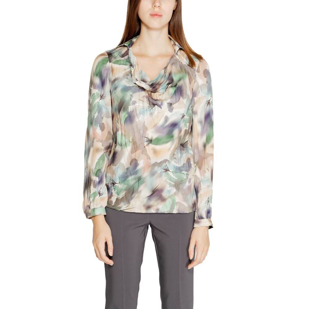Rinascimento Green Polyester Blouse Rinascimento