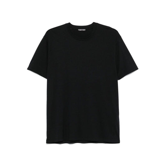 Tom Ford T-shirts and Polos Black Topwear