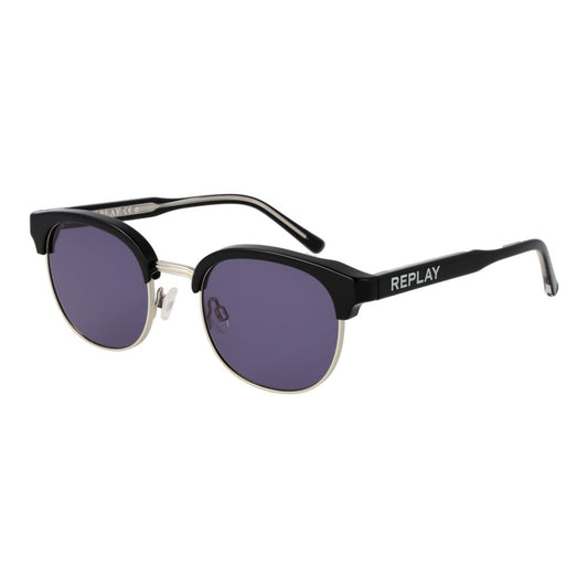 Replay Black Metal Sunglasses 1728,67345776800,Accessories,Black,Glasses and Sunglasses - Accessories,New with tags,Replay,Sunglasses - Glasses and Sunglasses - Accessories,Unisex