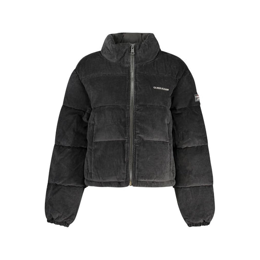 Guess Jeans Nero Polyester Woman Jacket 1728,67403481248,Black,Clothing,Guess Jeans,Jackets & Coats - Clothing,M,New with tags,S,Shell Jackets - Jackets & Coats - Clothing,Women