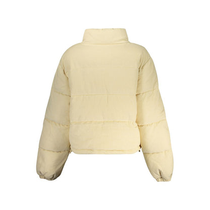 Guess Jeans Beige Polyester Women's Jacket 1728,67403481248,Beige,Clothing,Full-Length Jackets - Jackets & Coats - Clothing,Guess Jeans,Jackets & Coats - Clothing,L,M,New with tags,S,Women,XL,XS
