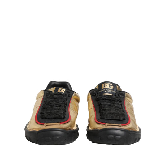 Dolce & Gabbana Multicolor Old Runner Lace Up Sneakers Shoes
