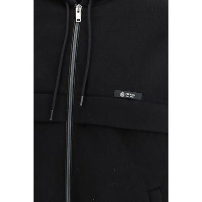 Prada Black Polyester Shell Jacket 1728,72470364320,Black,Clothing,IT48 | M,IT50 | L,IT52 | XL,Jackets & Coats - Clothing,Men,New with tags,Prada,Shell Jackets - Jackets & Coats - Clothing