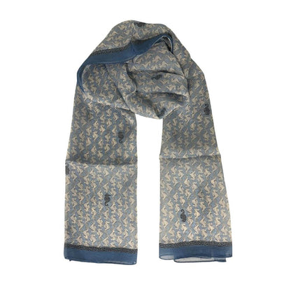Borbonese Blue Silk Women Scarf 1728,67345744032,Accessories,Blue,Borbonese,New with tags,Scarves - Accessories,Scarves - Scarves - Accessories,Women
