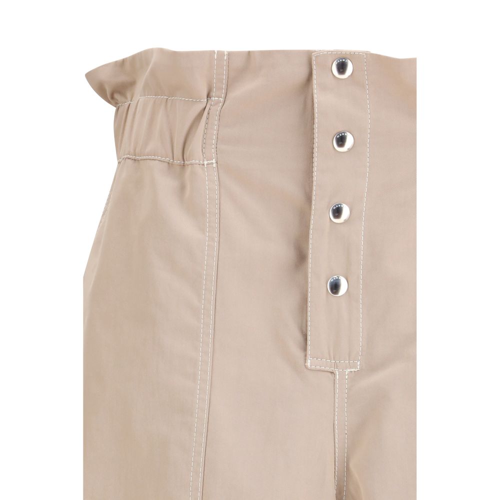 Marni Beige Cotton Casual Pants 1728,72470364320,Beige,Casual Pants - Pants - Clothing,Clothing,IT40 | M,IT42 | L,Marni,New with tags,Pants - Clothing,Women