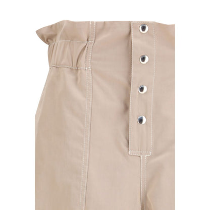 Marni Beige Cotton Casual Pants 1728,72470364320,Beige,Casual Pants - Pants - Clothing,Clothing,IT40 | M,IT42 | L,Marni,New with tags,Pants - Clothing,Women