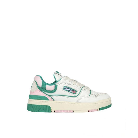 Autry White Leather Low Top Sneakers 1728,75611013280,Autry,EU36/US6,EU37/US7,EU38/US8,EU39/US9,Low Tops - Sneakers - Shoes,New with tags,Shoes,Sneakers - Shoes,White,Women
