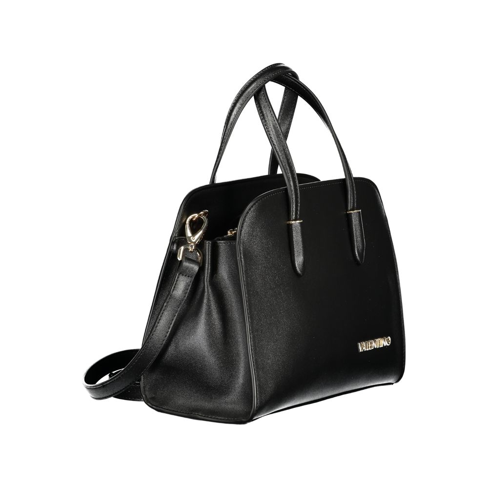 Mario Valentino Black Polyurethane Women's Bag