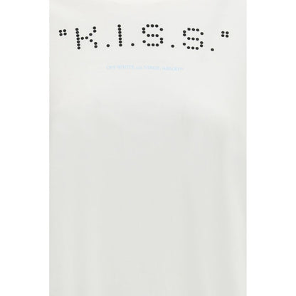 Off-White White Cotton Sportswear 1728,72470364320,Clothing,L,M,New with tags,Off-White,S,Sportswear - Clothing,T-Shirts - Clothing,T-Shirts - Sportswear - Clothing,White,Women,XS