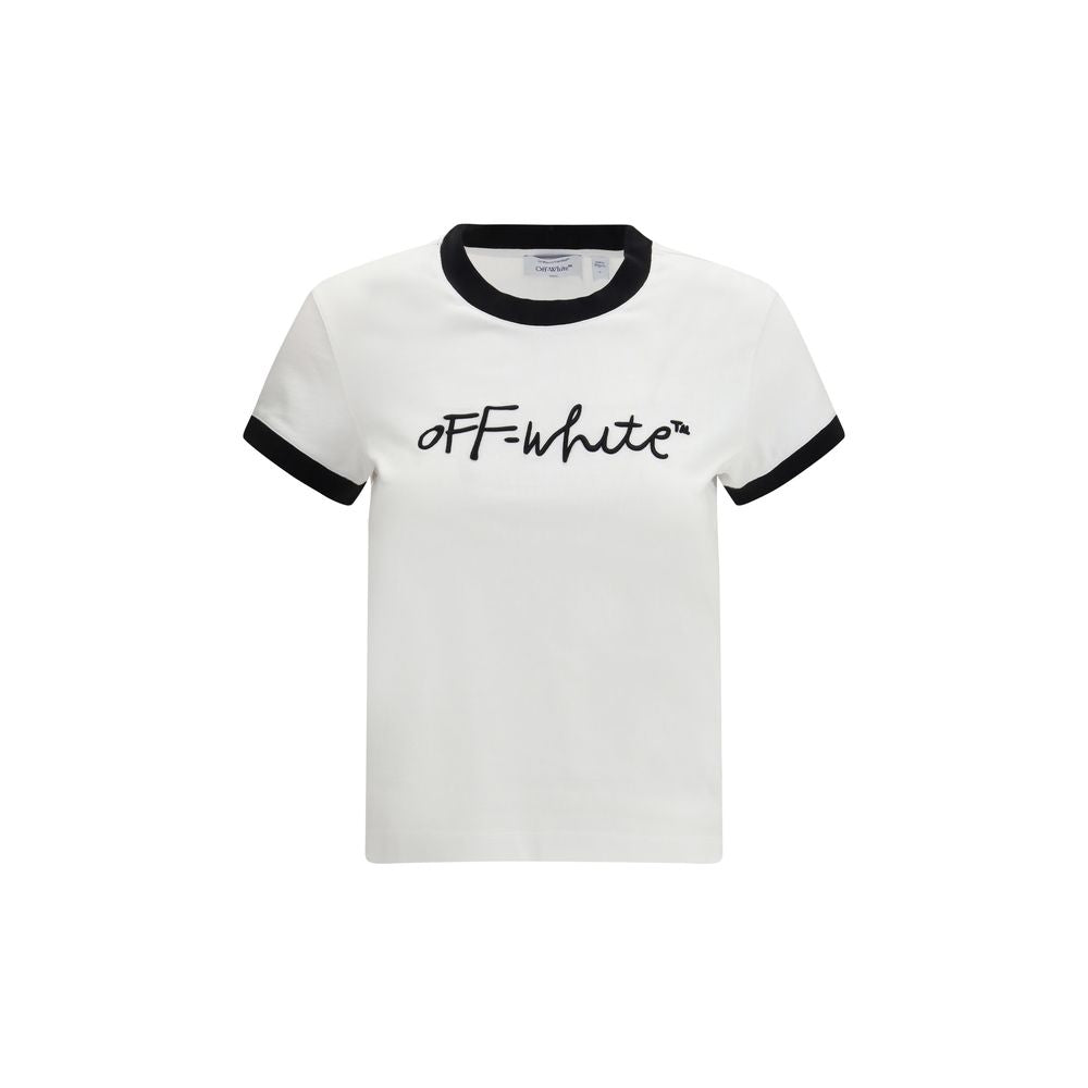 Off-White White Cotton Sportswear 1728,72470364320,Clothing,L,M,New with tags,Off-White,S,Sportswear - Clothing,T-Shirts - Clothing,T-Shirts - Sportswear - Clothing,White,Women,XS